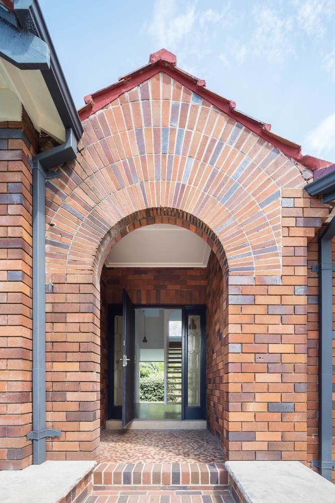 A Quirky Renovation Beautifully Reinterprets This 1930s Bungalow Buildher Collective - Brick Wall Designs For Front Gardens 1930 S House