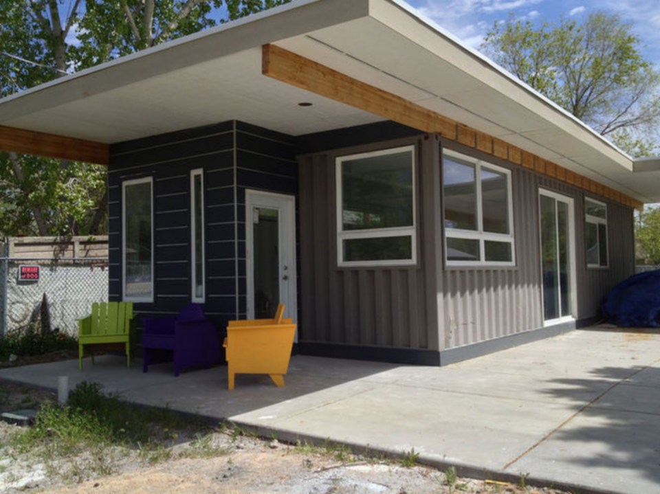Looks Are Deceiving at this Eco-Friendly Shipping Container House